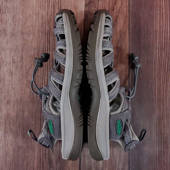 Keen Whisper Womens Size 6.5 Gray Drawstring Waterproof Hiking Sandals 1022814 - Picture 9 of 14